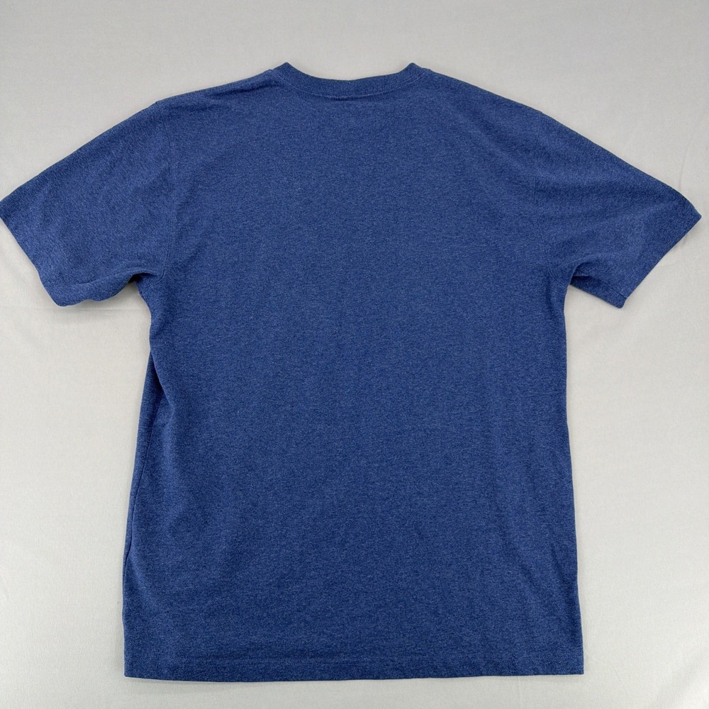 Carhartt Pocket T Shirt Mens Medium Blue Loose Fit Workwear Heavyweight - Picture 3 of 9
